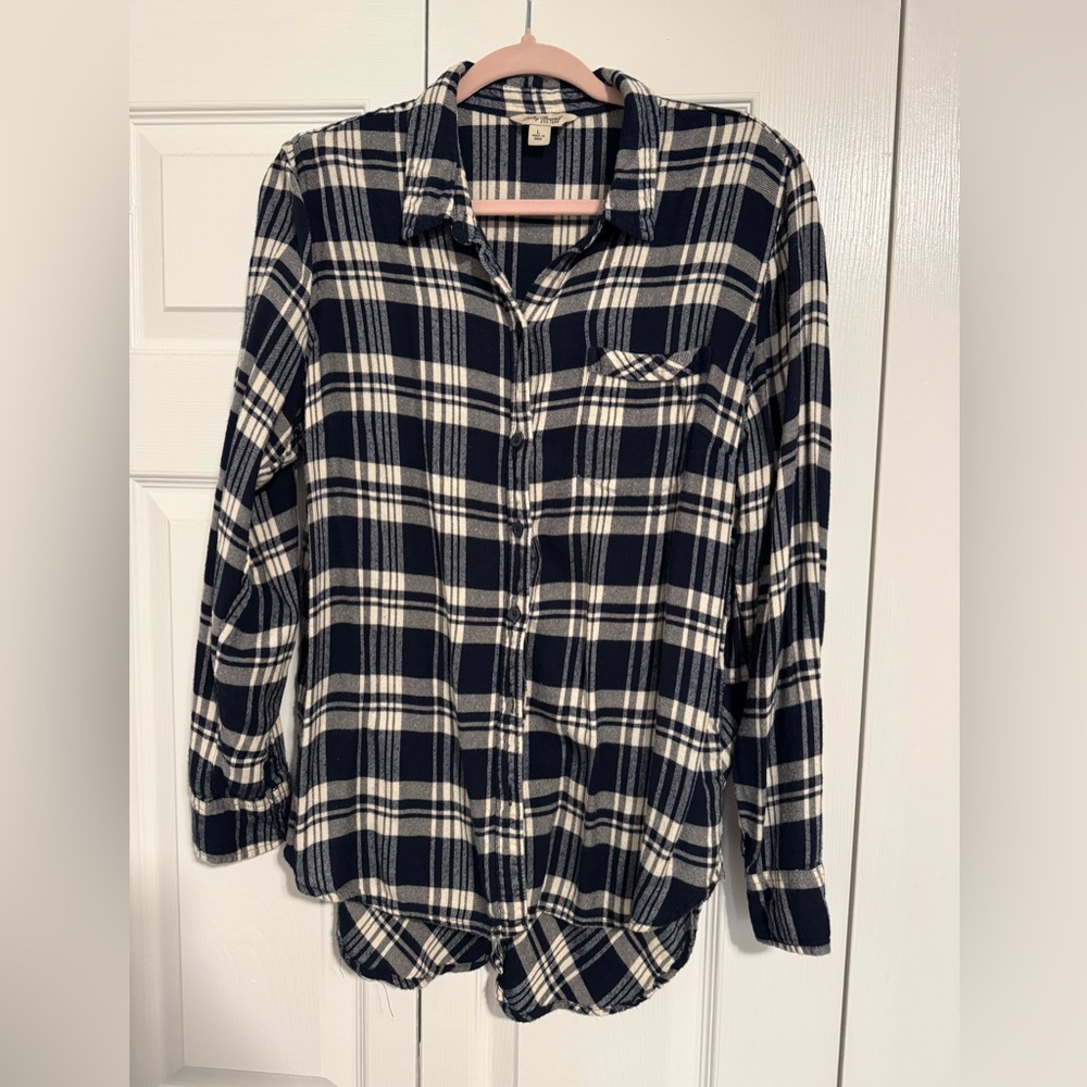 Lucky Brand Slim Fit Plaid Button Up
